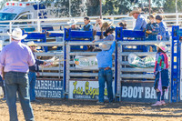 CJCA SUN BULLS, SADDLEBRONC, CALF RIDING